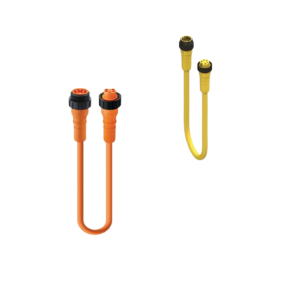 7/8" connector met aangegoten kabel Dubbelzijdig